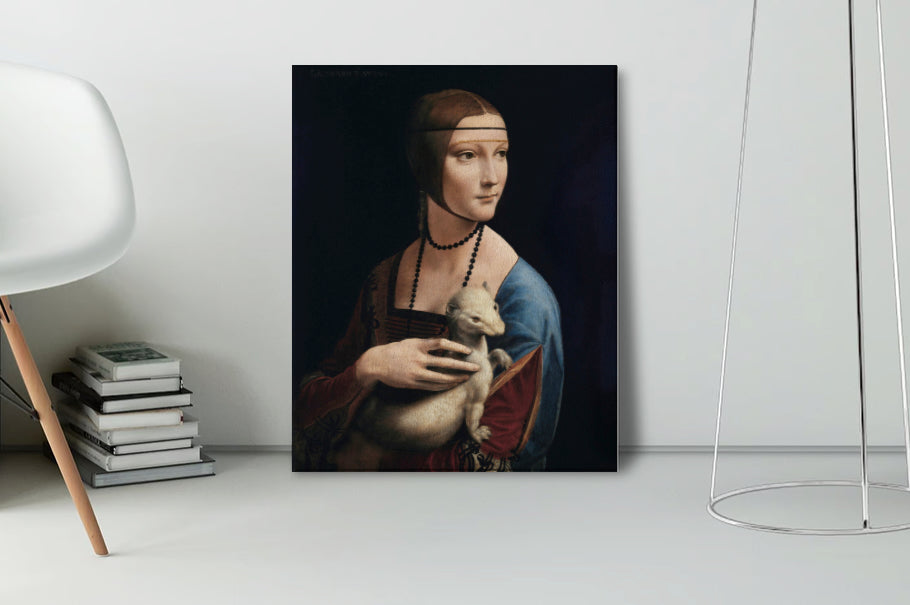 Lady With An Ermine 1490 - Leonardo da Vinci