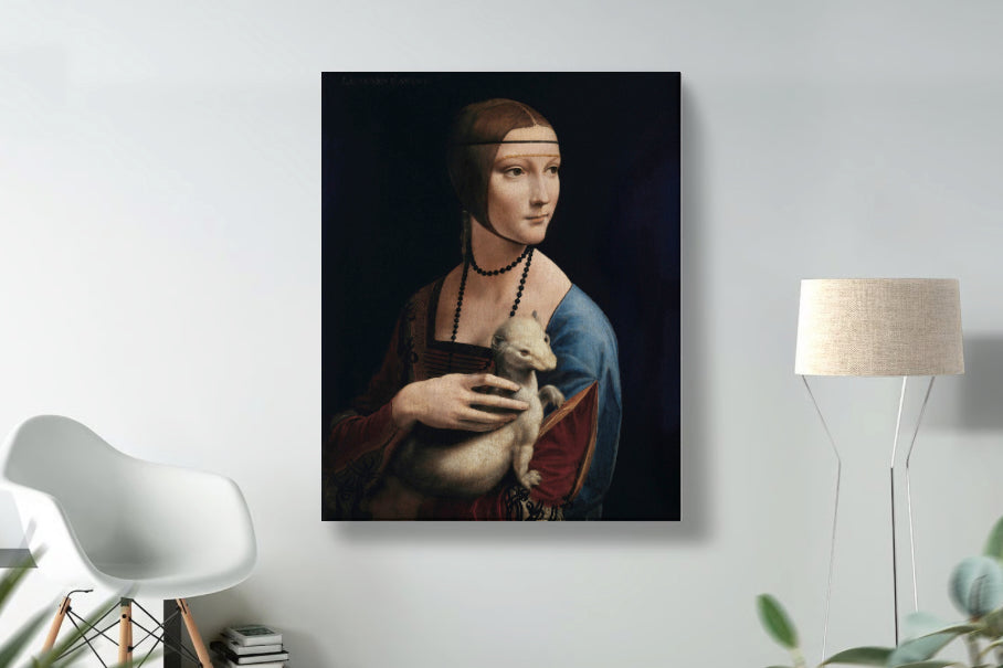 Lady With An Ermine 1490 - Leonardo da Vinci