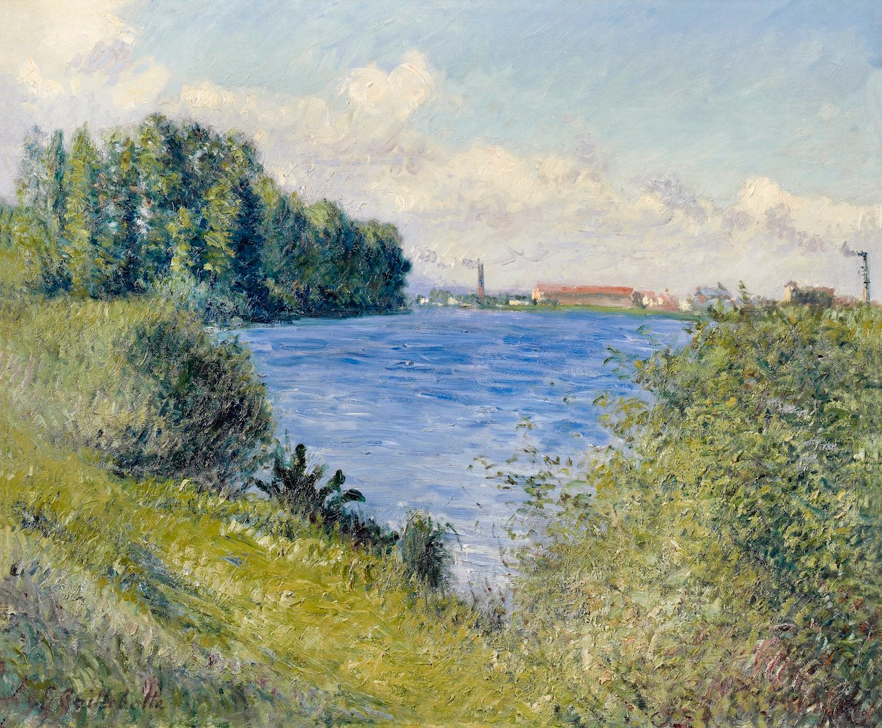 Gustave Caillebotte - The Seine at Argenteuil 1892